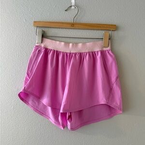 Outdoor Voices Pink Women's Running Shorts -  Size Small